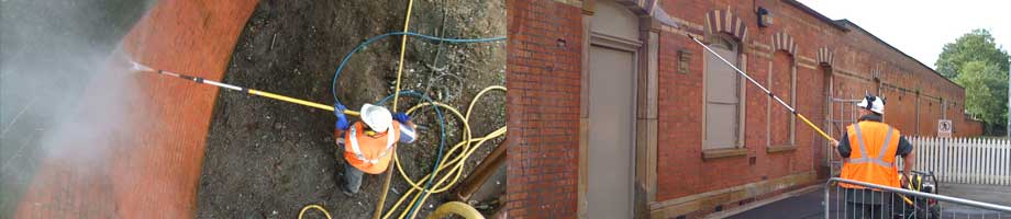 Cleaning of Buildings and Structures - power washing
